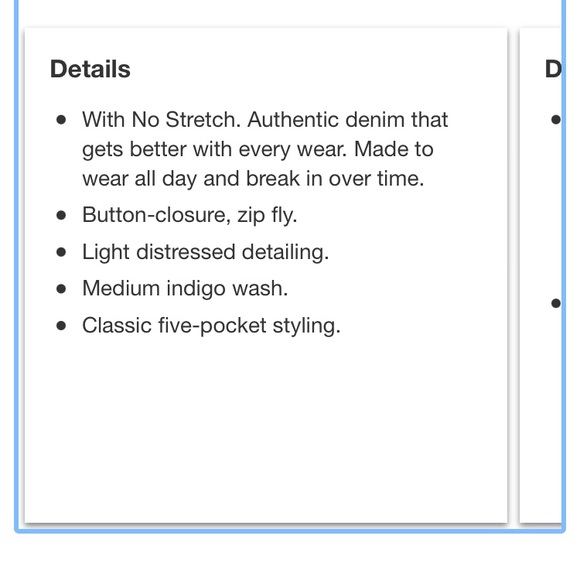 Womens Gap Authentic Denim High Rise Jeans 14/32R - Picture 12 of 13